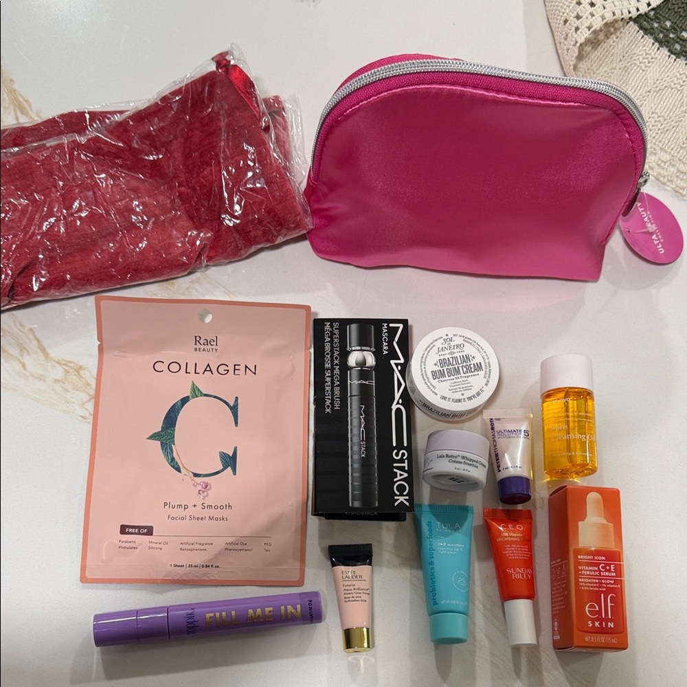 Name brand makeup/skincare samples